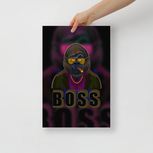 Gorilla Boss Poster