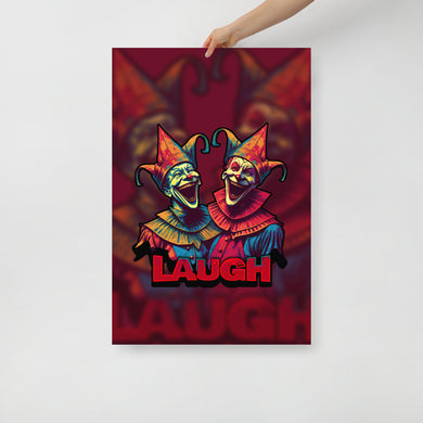 Jesters Laughing Poster