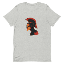 Load image into Gallery viewer, A graphic t-shirt showing a spartan. Also available as a poster.
