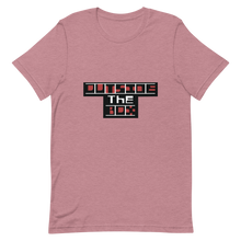 Load image into Gallery viewer, A graphic t-shirt that says outside the box.