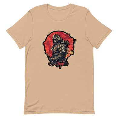 A graphic t-shirt showing a samurai. Also available as a poster.