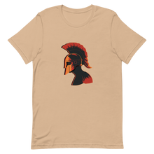 Load image into Gallery viewer, A graphic t-shirt showing a spartan. Also available as a poster.